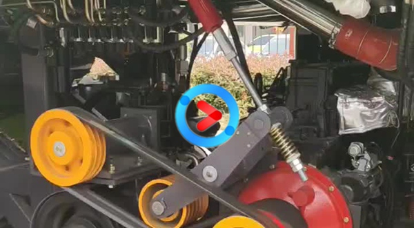 青飼料收獲機(jī)運行過程